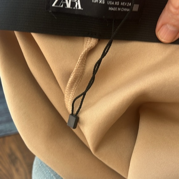 Zara NWOT Snakeskin Print High Waisted Leggings in Size XS - Picture 5 of 8